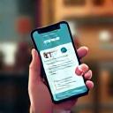 Customer receiving instant support via app
